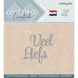 Veel Liefs - Cutting Dies by Card Deco Essentials