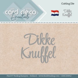 Dikke Knuffel - Cutting Dies by Card Deco Essentials
