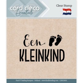 Een Kleinkind - Clear Stamps by Card Deco Essentials