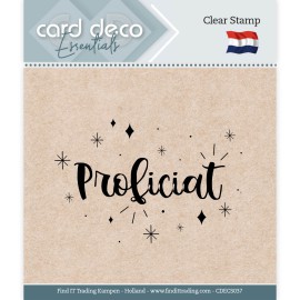 Proficiat - Clear Stamps