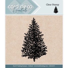 Card Deco Essentials - Clear Stamps - Christmas Tree