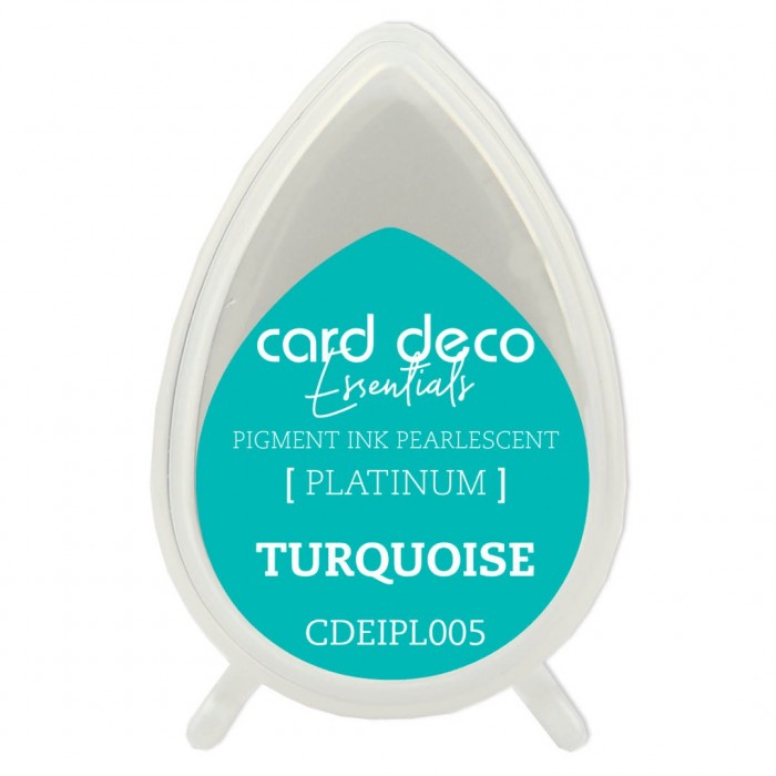 Card Deco Essentials Pigment Ink Pearlescent  Turquoise
