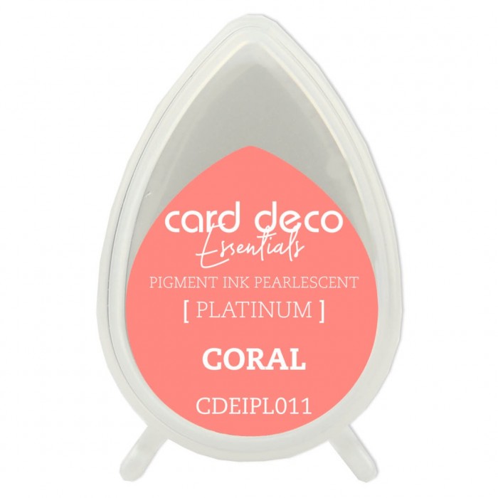 Card Deco Essentials Pigment Ink Pearlescent Coral 