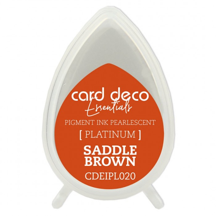 Card Deco Essentials Pigment Ink Pearlescent  Saddle Brown