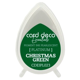 Card Deco Essentials Pigment Ink Pearlescent  Christmas Green