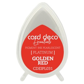 Card Deco Essentials Pigment Ink Pearlescent  Golden Red
