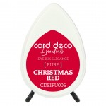 Card Deco Essentials Pure Dye Ink Christmas Red