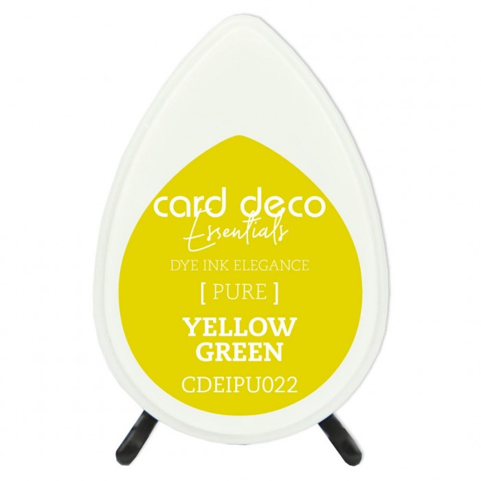Card Deco Essentials Pure Dye Ink Yellow Green