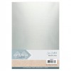 Zilver - Metallic Linnenkarton by Card Deco