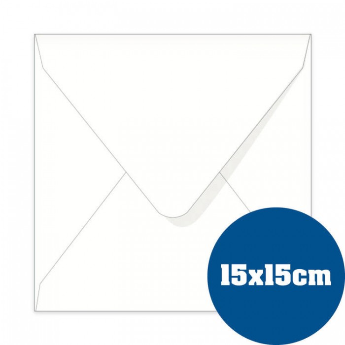 Envelopes 15 x 15xm 120 Grams White 