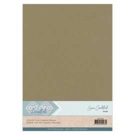 Linen Cardstock - A4 - Taupe