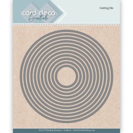 Card Deco Cutting Dies Nesting Round