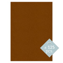 A4 Brown Linen Cardstock