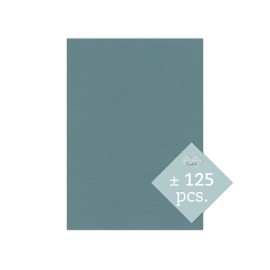 Linen Cardstock - A5 - Sea Blue - 125