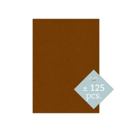 A5 Brown Linen Cardstock