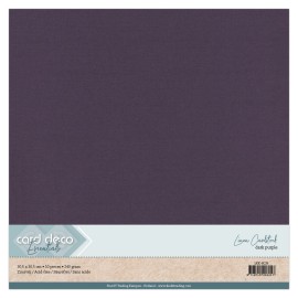 Linen Cardstock - SC - Dark Purple