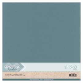 Linen Cardstock - SC - Sea Blue