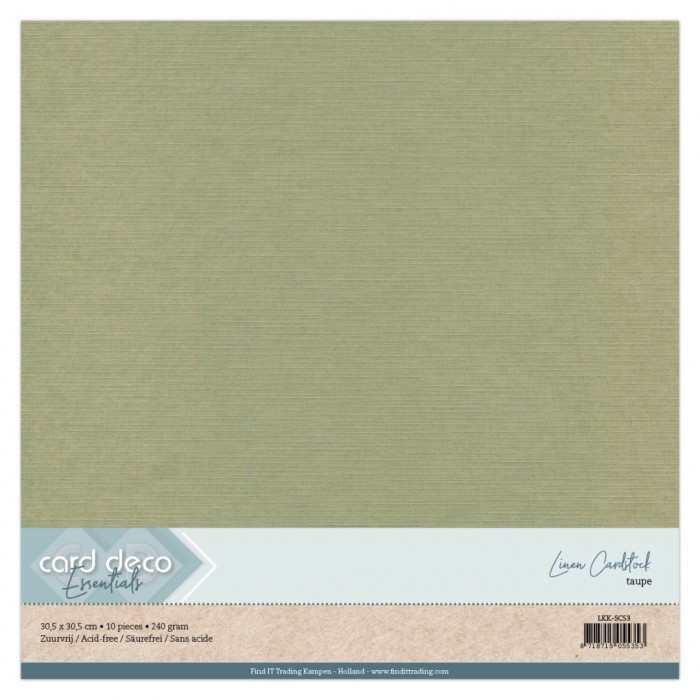 Scrap Taupe Linnenkarton