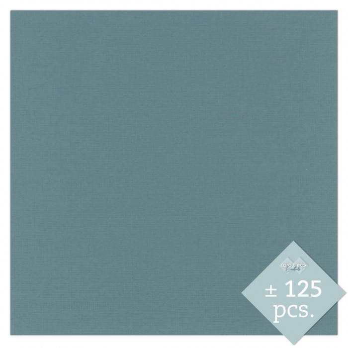 Linen Cardstock - SC - Sea Blue - 125