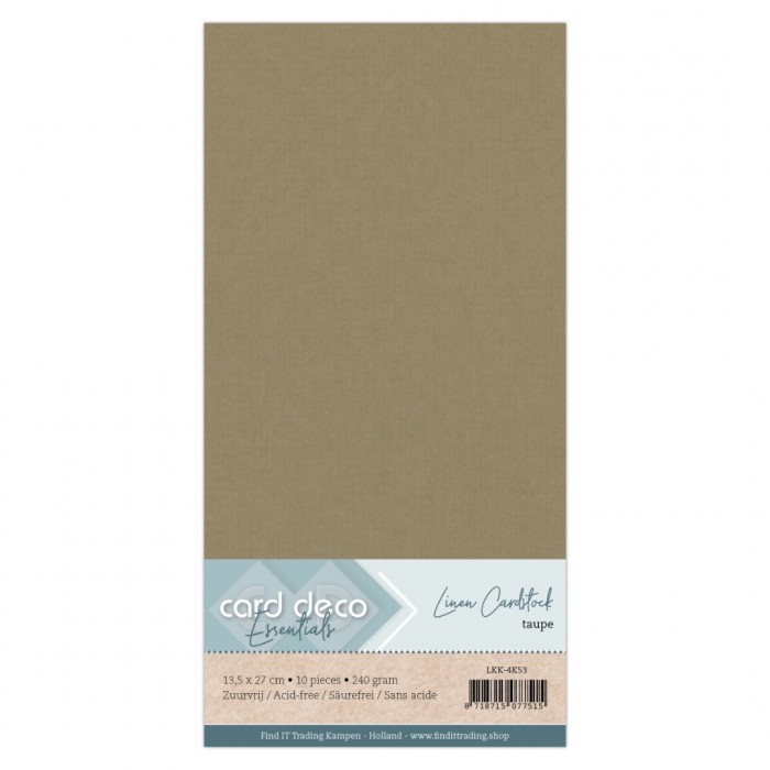 Linen Cardstock - 4K - Taupe