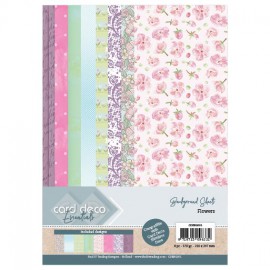 Flowers - Background Sheets - Card Deco Essentials