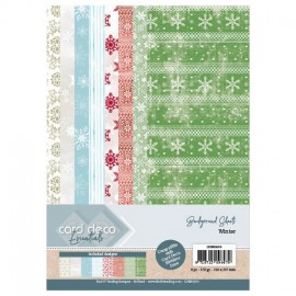 Winter - Background Sheets - Card Deco Essentials