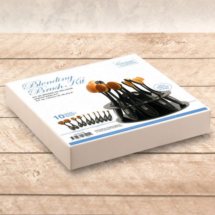 Blending Brush Kit with Display Stand (10pc) 