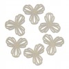 Trillium bloemen Chipboard Set Peaceful Peonies