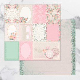 Nr. 10 Double Sided Patterned Papers Secret Love