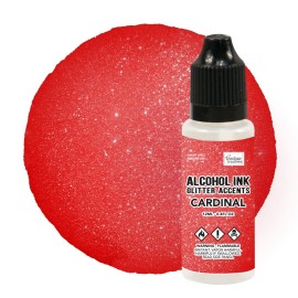 Cardinal - Alcohol Ink Glitter Accents - 12mL | 0.4fl oz