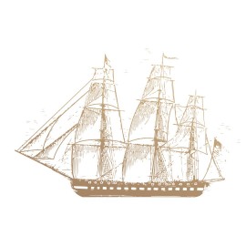 Sailboat Mini Stamp (1pc)