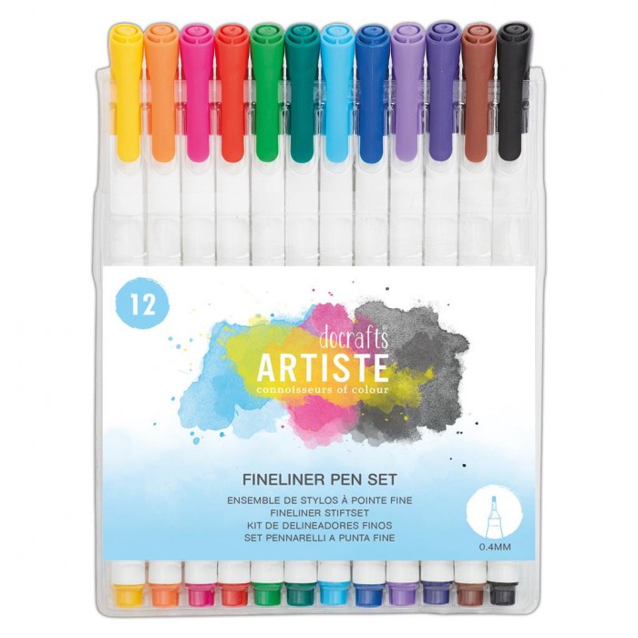 Fine Liner Pen Set (12pk)