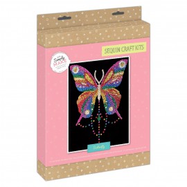 Simply Make Sequin Craft Kit - Butterfly