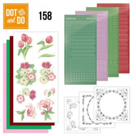 Dot and Do 158 Red Flowers