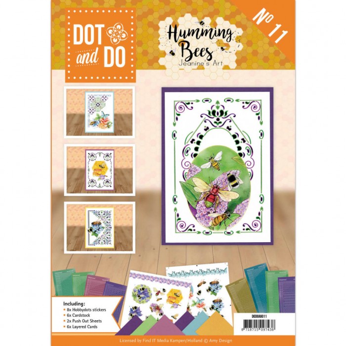 Dot and Do Book 11- Jeanine's Art - Humming bees