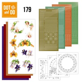 Nr. 179 Dot and Do Orchid Delicate Flowers with Precious Marieke