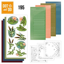 Nr. 195 Dot and Do Friendly Frogs by Amy Design