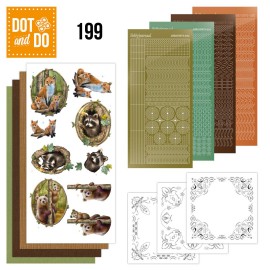 Nr. 199 Dot and Do Forest Animals by Amy Design