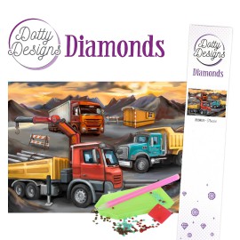 Dotty Designs Diamonds - Trucks