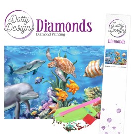 Underwater World by Amy Design for  Dotty Designs Diamonds
