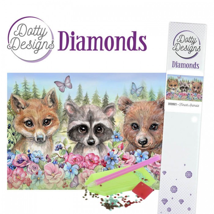 Forest Animals by Dotty Designs Diamonds