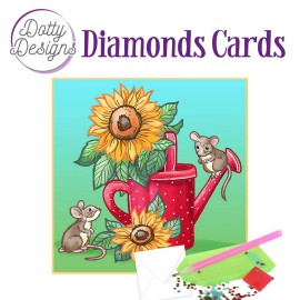 Sunflowers -  Diamonds Cards by Dotty Designs