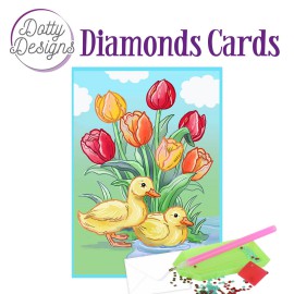 Ducks - Diamond Cards by Dotty Designs