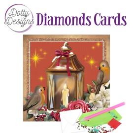 Dotty Designs Diamond Cards - Christmas Lantern