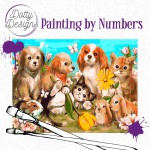 Pets - Painting by Numbers by Dotty Designs