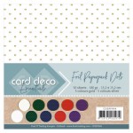 Card Deco Essentials - Foiled Paperpack Dots