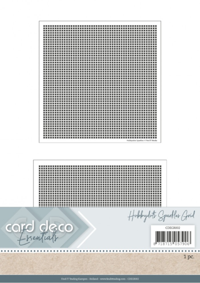 Card Deco Essentials Hobbydots Grid A6
