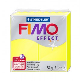 Geel neon boetseerklei Fimo effect 57g