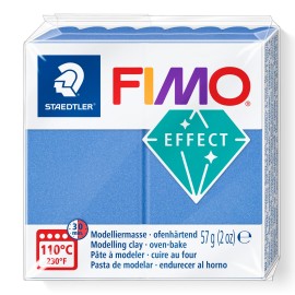 Fimo effect metallic 57 g blauw