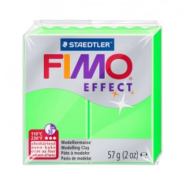 Groen neon boetseerklei Fimo effect 57g